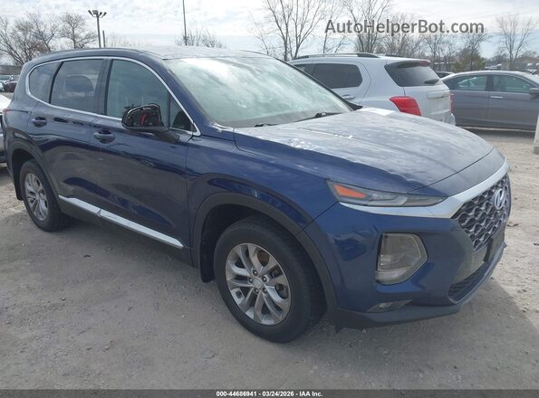 5NMS33AD1LH233232 2020 HYUNDAI SANTA FE Blue Przód prawy