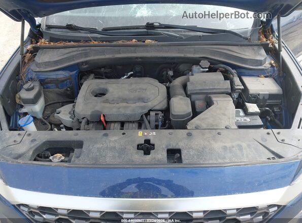 5NMS33AD1LH233232 2020 HYUNDAI SANTA FE Blue Widok z tyłu