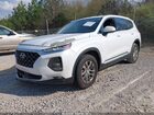 2020 Hyundai Santa Fe Sel White vin: 5NMS33AD2LH190150
