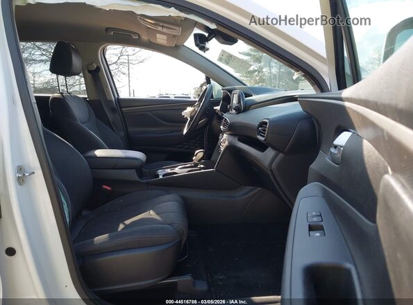 5NMS33AD2LH190150 2020 HYUNDAI SANTA FE White Widok wnętrza z przodu