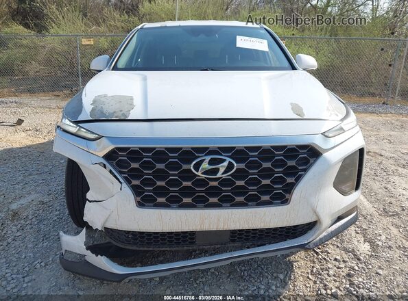 5NMS33AD2LH190150 2020 HYUNDAI SANTA FE White Widok zestawu wskaźników