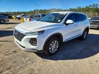 2019 Hyundai Santa Fe Sel White vin: 5NMS33AD4KH090579