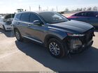 2019 Hyundai Santa Fe Sel Gray vin: 5NMS33AD4KH134256
