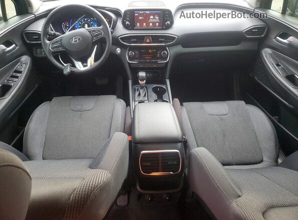 5NMS33AD4LH166626 2020 HYUNDAI SANTA Черный Вид панели приборов