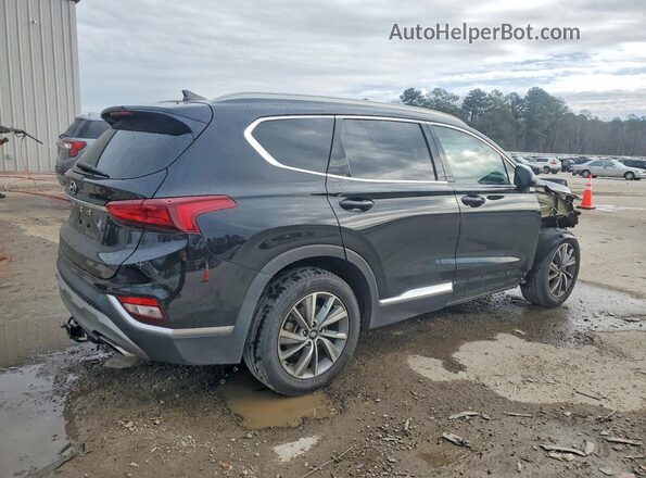 5NMS33AD4LH166626 2020 HYUNDAI SANTA Черный Задняя правая четверть