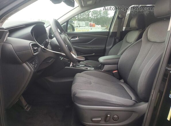 5NMS33AD4LH166626 2020 HYUNDAI SANTA Черный Вид салона спереди