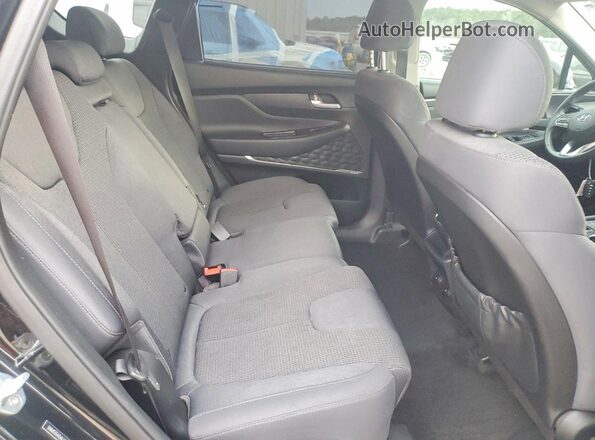 5NMS33AD4LH166626 2020 HYUNDAI SANTA Черный Вид задней части салона