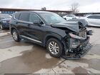 2019 Hyundai Santa Fe Sel Black vin: 5NMS33AD5KH129406