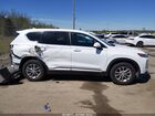 2020 Hyundai Santa Fe Sel White vin: 5NMS33AD5LH235744