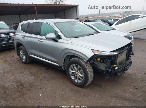 5NMS33AD5LH259008 2020 HYUNDAI SANTA FE Silver Delantero derecho