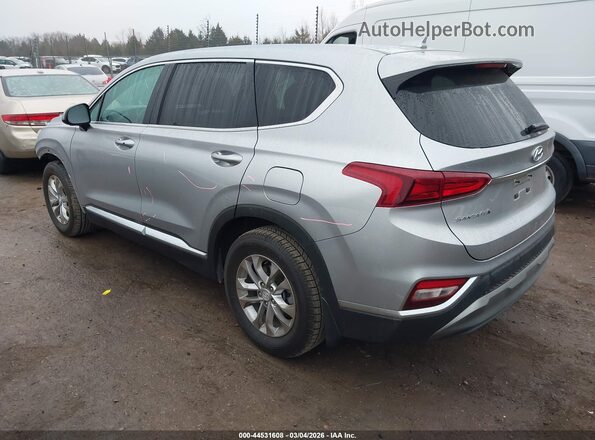 5NMS33AD5LH259008 2020 HYUNDAI SANTA FE Silver Trasero izquierdo
