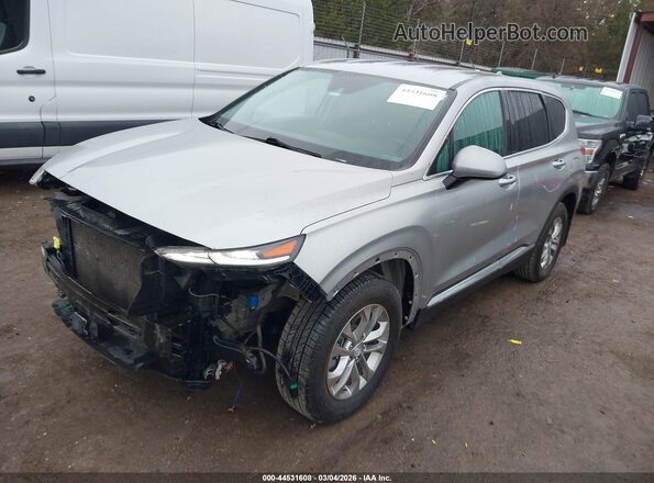 5NMS33AD5LH259008 2020 HYUNDAI SANTA FE Silver Vista tres cuartos delantera izquierda