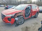 2019 Hyundai Santa Fe Sel Plus 2.4l Red vin: 5NMS33AD6KH126983