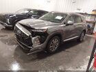 2020 Hyundai Santa Fe Sel Серый vin: 5NMS33AD7LH137878