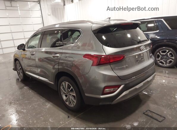 5NMS33AD7LH137878 2020 HYUNDAI SANTA FE Серый Задняя левая четверть