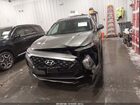 2020 Hyundai Santa Fe Sel Серый vin: 5NMS33AD7LH137878