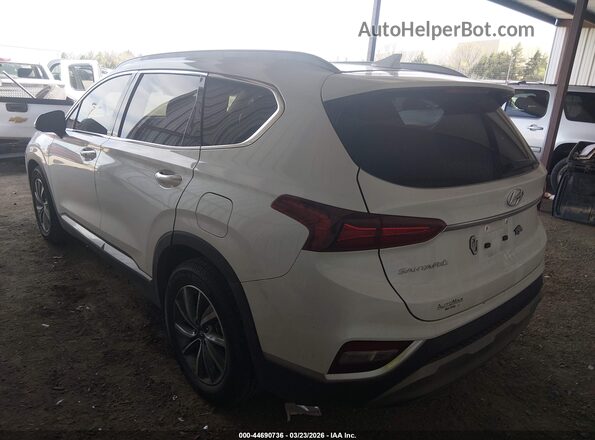 5NMS33AD8LH137324 2020 HYUNDAI SANTA FE Белый Задняя левая четверть