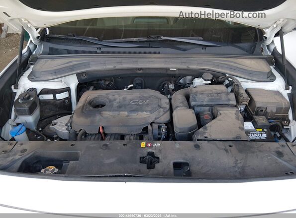 5NMS33AD8LH137324 2020 HYUNDAI SANTA FE Белый Вид сзади