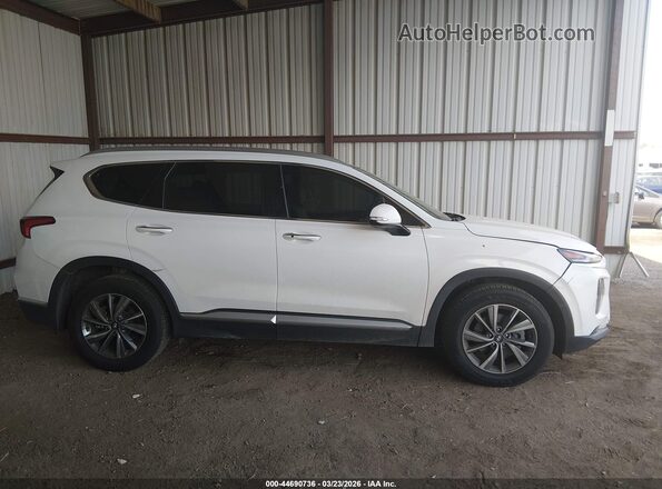 5NMS33AD8LH137324 2020 HYUNDAI SANTA FE Белый Вид щитка приборов
