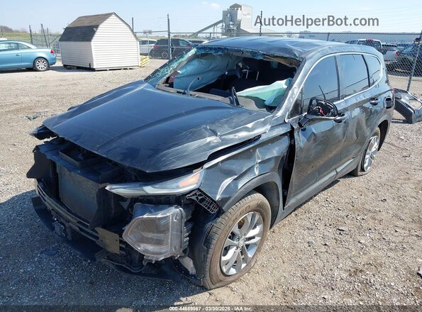 5NMS33AD9KH012976 2019 HYUNDAI SANTA FE Черный Передняя левая четверть