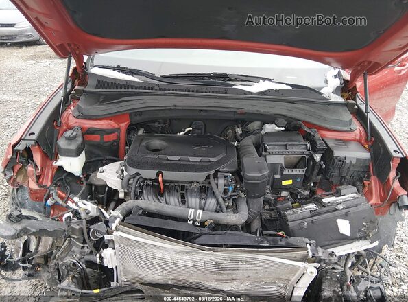 5NMS33ADXKH070434 2019 HYUNDAI SANTA FE Красный Вид сзади