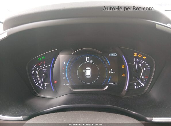 5NMS33ADXKH070434 2019 HYUNDAI SANTA FE Красный Вид задних сидений