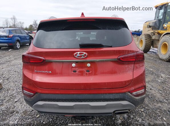 5NMS33ADXKH070434 2019 HYUNDAI SANTA FE Красный 