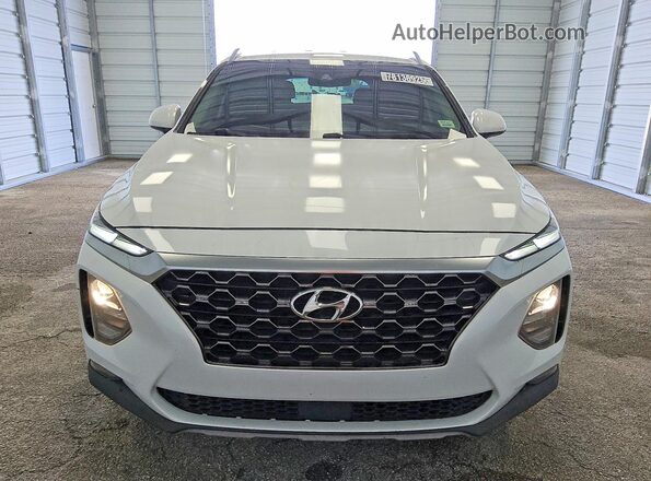 5NMS33ADXKH081689 2019 HYUNDAI SANTA Белый Вид спереди
