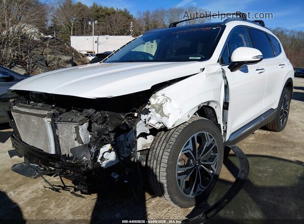 5NMS3CAA1LH290052 2020 HYUNDAI SANTA FE White Widok z przodu