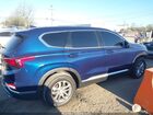 2020 Hyundai Santa Fe Sel Синий vin: 5NMS3CAD0LH271003