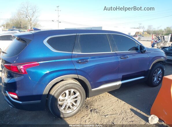 5NMS3CAD0LH271003 2020 HYUNDAI SANTA FE Синий Панорамный вид салона 360°