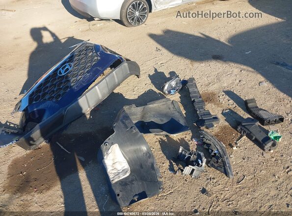 5NMS3CAD0LH271003 2020 HYUNDAI SANTA FE Синий Вид щитка приборов