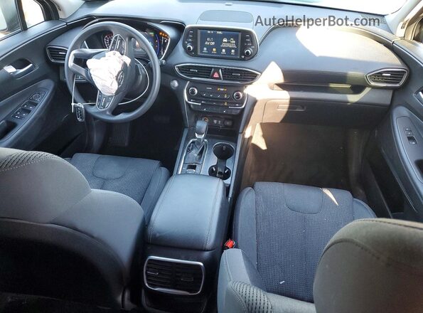 5NMS3CAD1KH002782 2019 HYUNDAI SANTA Черный Вид панели приборов