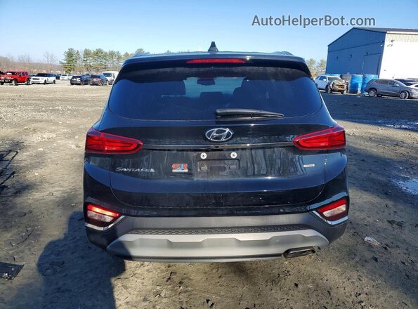 5NMS3CAD1KH002782 2019 HYUNDAI SANTA Черный Вид сзади