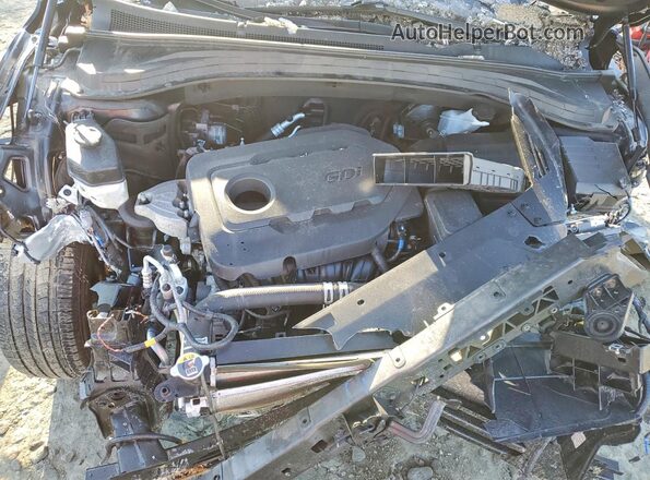 5NMS3CAD1KH002782 2019 HYUNDAI SANTA Черный Вид подкапотного пространства