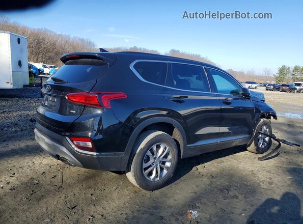 5NMS3CAD1KH002782 2019 HYUNDAI SANTA Черный Задняя правая четверть