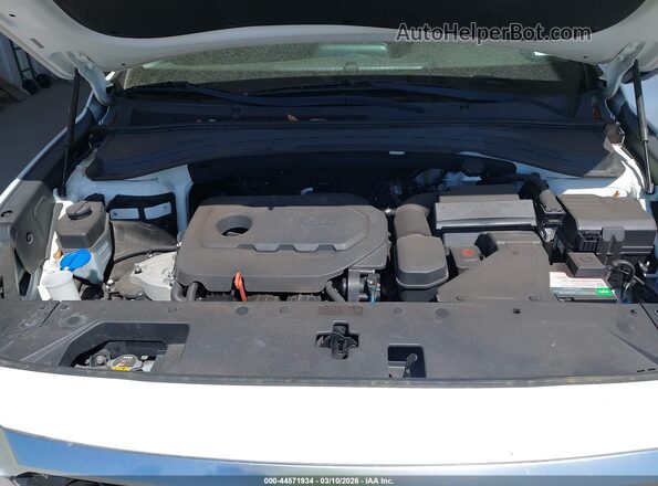 5NMS3CAD2KH005948 2019 HYUNDAI SANTA FE Белый Вид сзади