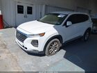 2019 Hyundai Santa Fe Sel Белый vin: 5NMS3CAD2KH005948