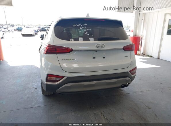 5NMS3CAD2KH005948 2019 HYUNDAI SANTA FE Белый 