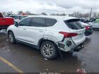 2020 Hyundai Santa Fe Sel White vin: 5NMS3CAD2LH214334