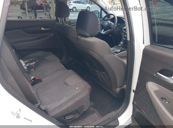 5NMS3CAD2LH214334 2020 HYUNDAI SANTA FE White Widok naklejki z numerem VIN