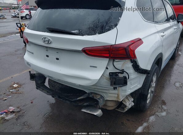 5NMS3CAD2LH214334 2020 HYUNDAI SANTA FE White 