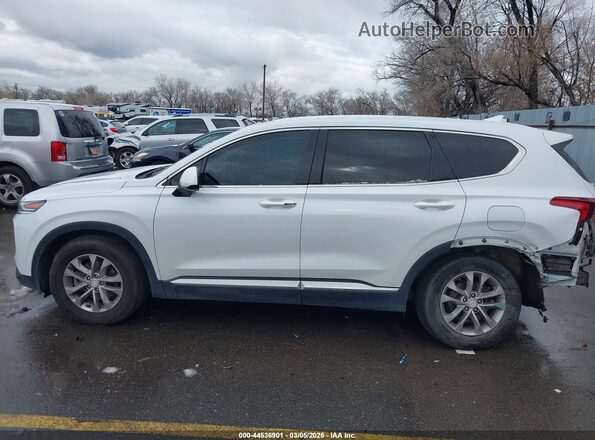 5NMS3CAD2LH214334 2020 HYUNDAI SANTA FE White Widok wnętrza 360 stopni