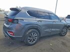 2020 Hyundai Santa Fe Sel Серый vin: 5NMS3CAD3LH143256