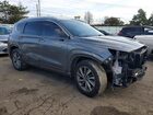 2020 Hyundai Santa Fe Sel Серый vin: 5NMS3CAD3LH143256