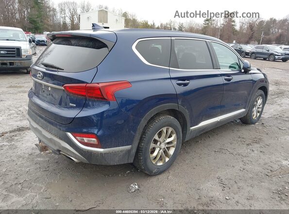 5NMS3CAD4LH154282 2020 HYUNDAI SANTA FE Blue უკანა მარჯვენა