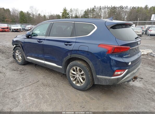 5NMS3CAD4LH154282 2020 HYUNDAI SANTA FE Blue უკანა მარცხენა