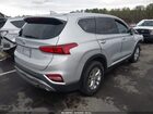 2019 Hyundai Santa Fe Sel Silver vin: 5NMS3CAD5KH003515
