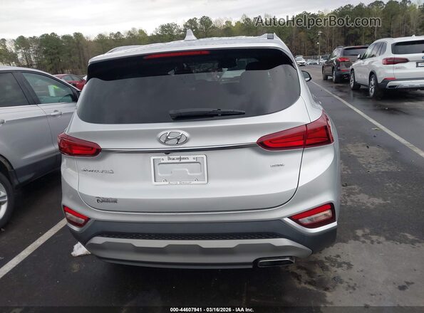 5NMS3CAD5KH003515 2019 HYUNDAI SANTA FE Silver 