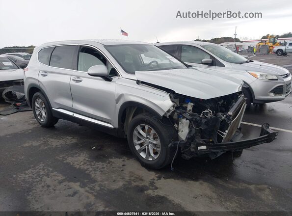 5NMS3CAD5KH003515 2019 HYUNDAI SANTA FE Silver Delantero derecho
